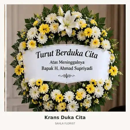Krans Bunga Duka Bandung Wetan